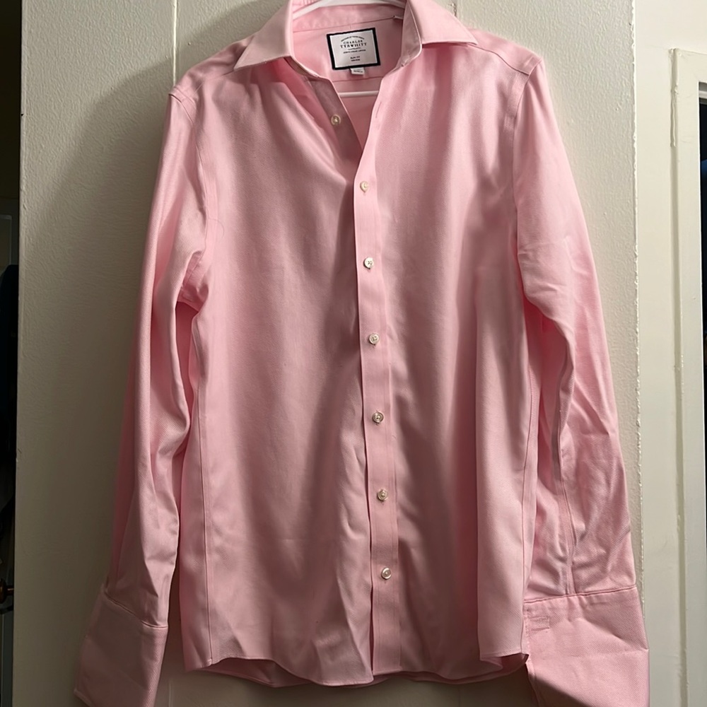 Men’s Dress Shirt - Charles Thyrwitt - Pink